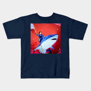 Joan of Shark Kids T-Shirt